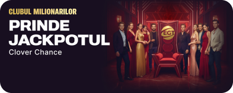 Promo banner: Clubul Milionarilor — Prinde Jackpotul