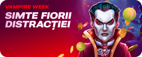 Promo banner: Vampire Week — Simte fiorii distracției