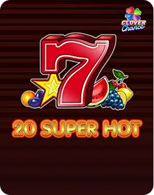 Slot: 20 Super Hot — 20 linii, simboluri 7, fructe și diamante, temă clasică cu efecte 'hot'